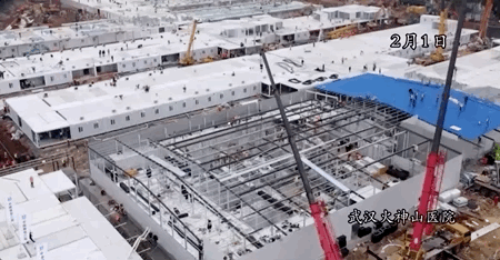 武漢火神山醫(yī)院讓世界稱奇，佳歌成為集成灶行業(yè)的“中國(guó)速度”