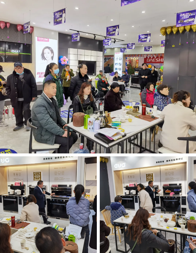 【新店開業(yè)】佳歌集成灶安徽滁州專賣店火爆開業(yè)！