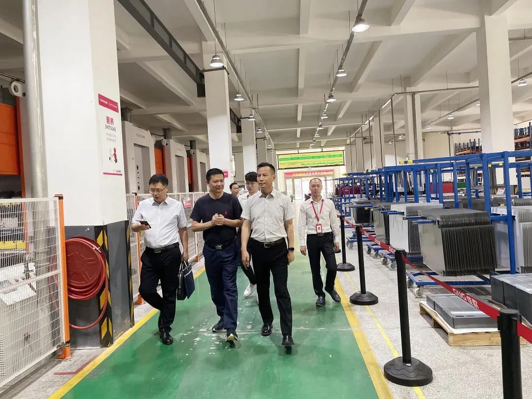 中國(guó)五金制品協(xié)會(huì)副理事長(zhǎng)孟凡波一行蒞臨佳歌集團(tuán)參觀指導(dǎo)！
