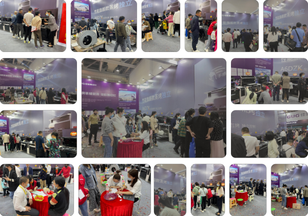 火爆全場！佳歌全新蒸烤獨立集成灶A(yù)6DZK驚艷亮相湖南長沙安博會