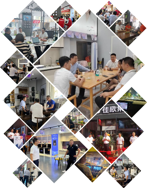 佳歌集團(tuán)總裁袁海濱一行走訪一線(xiàn)終端市場(chǎng)考察！