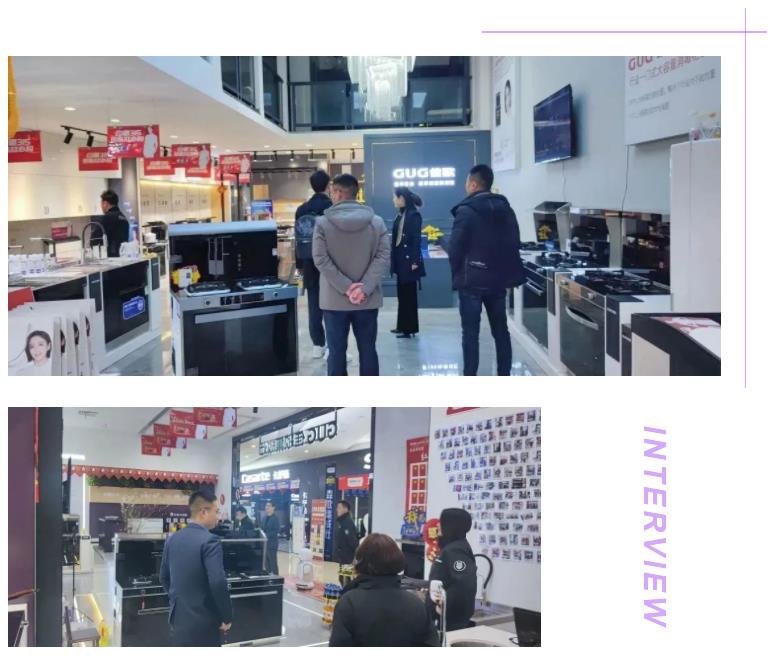 佳歌集成灶總裁袁海濱一行走訪考察安徽終端市場(chǎng)！