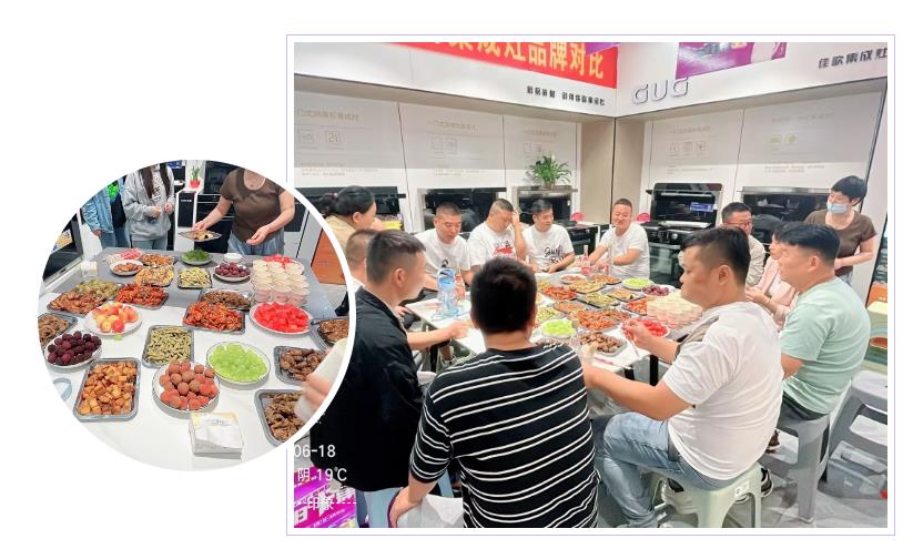 佳歌集成灶河南三門峽小區(qū)團(tuán)購會(huì)圓滿成功！