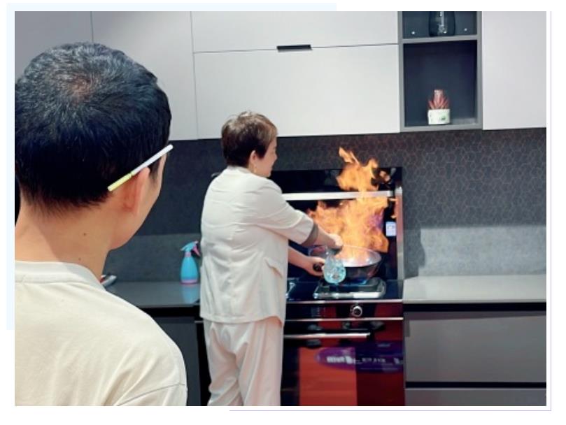 佳歌集成灶河南三門峽小區(qū)團(tuán)購會(huì)圓滿成功！