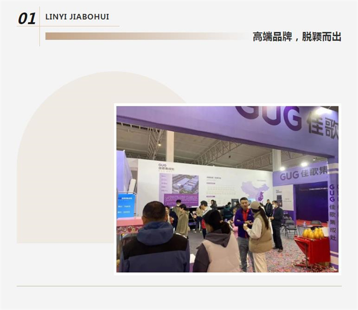 佳歌集成灶閃耀2023山東臨沂家博會！