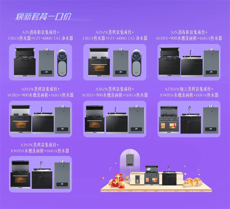 佳歌開啟“廚房煥新季?千萬補(bǔ)貼大放送”以舊換新活動！