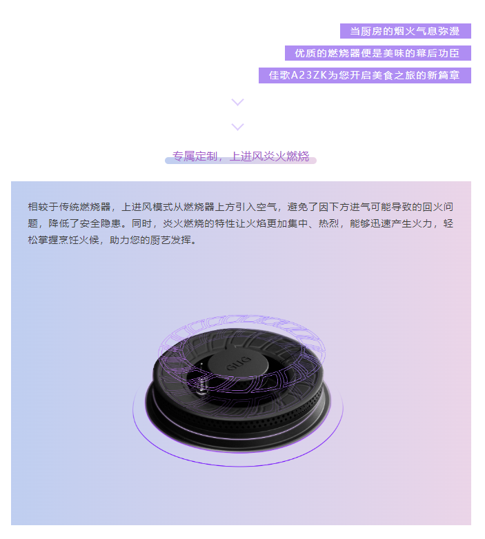 【火力全開，美味無敵】佳歌A23ZK廚房中的火焰魔法師！