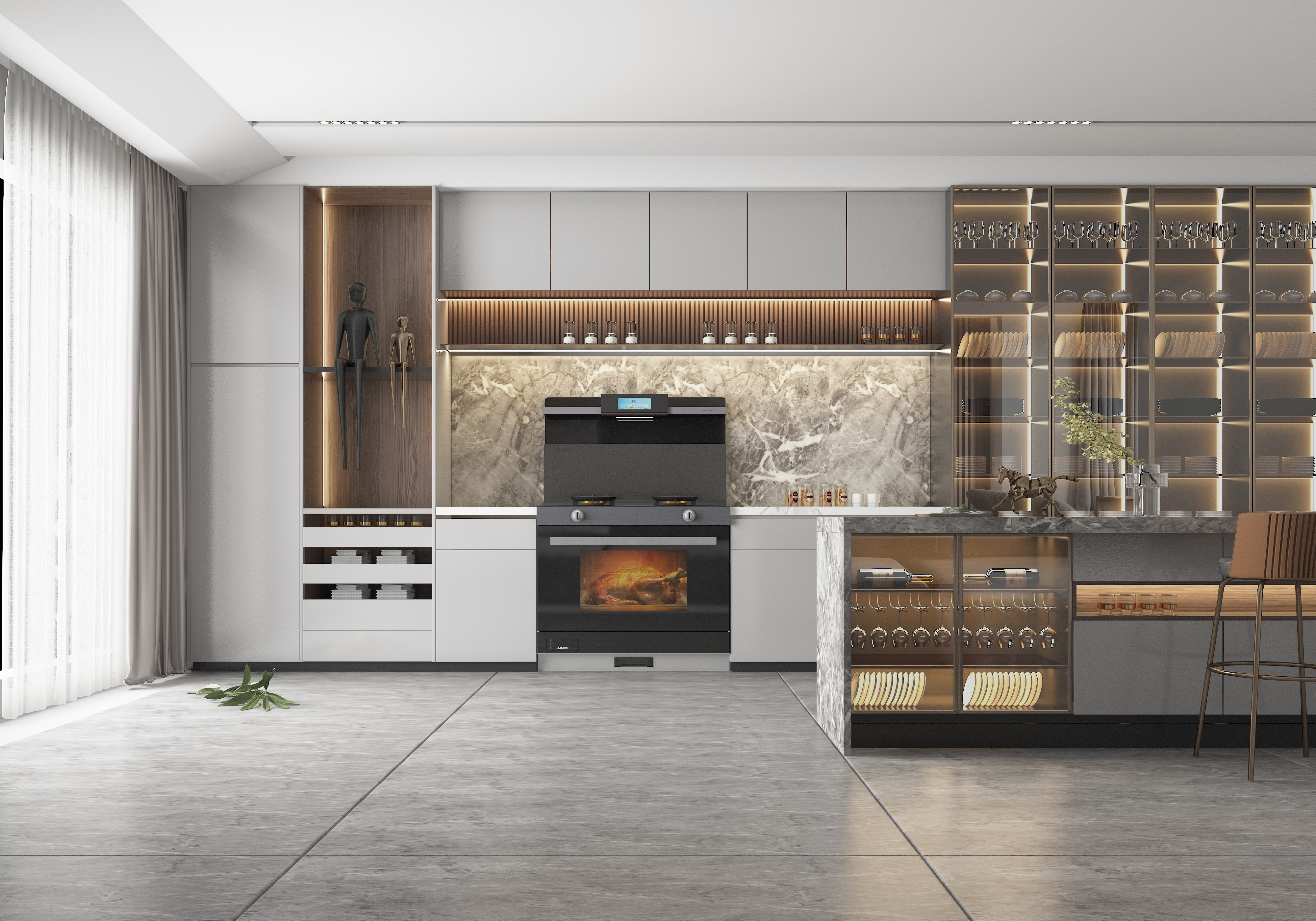 佳歌A7ZK蒸烤一體集成灶——廚房全能型選手！